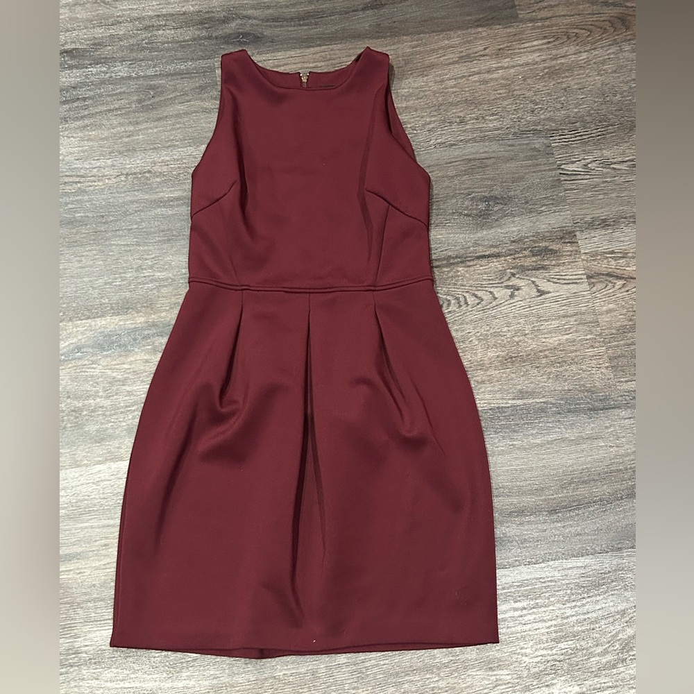 Dynamite Wine Red Sleeveless Mini Dress